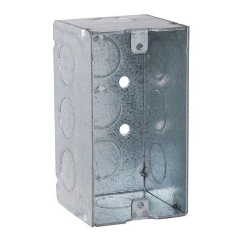 light switch metal box|metal electrical switch box.